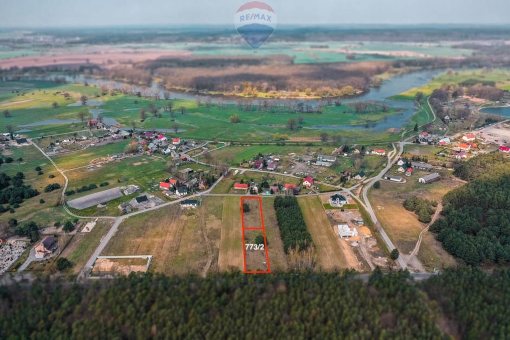 Działka, Stany, Nowa Sól (gm.), 1601 m²