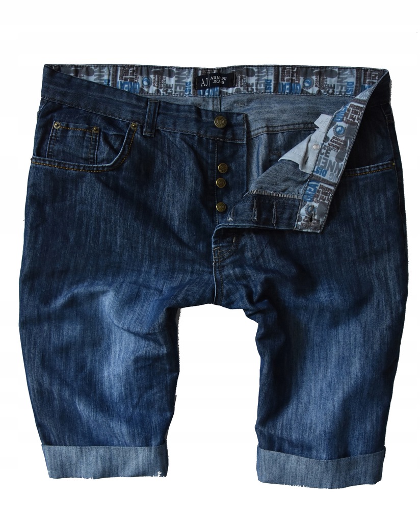 ARMANI JEANS SPODENKI SZORTY JEANSOWE 40