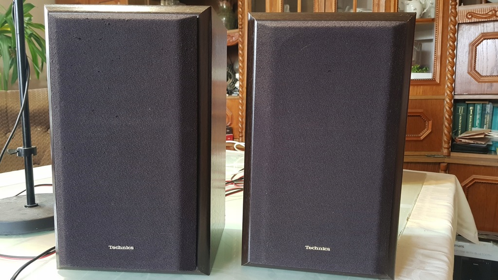 Kolumny półkowe Technics SB-CA01A ciemny dąb