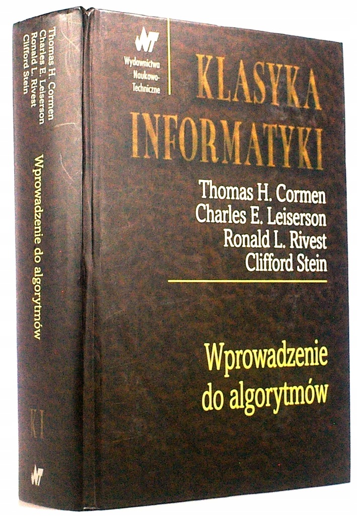 WPROWADZENIE DO ALGORYTMÓW Thomas Cormen