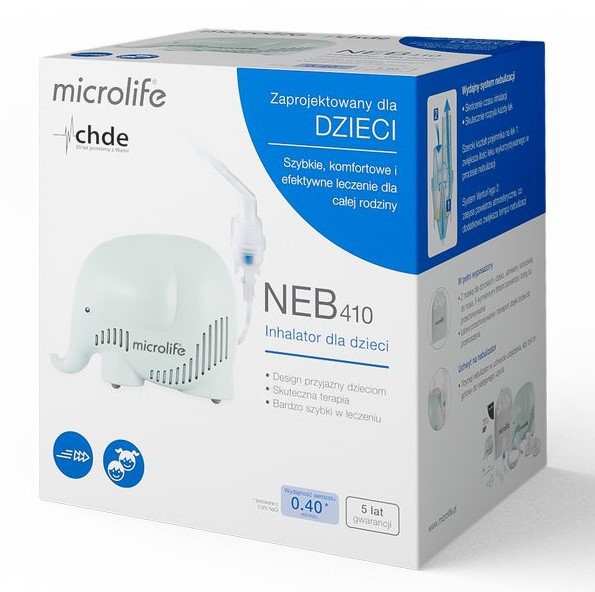 Microlife Neb 410 Inhalator tłokowy Słonik