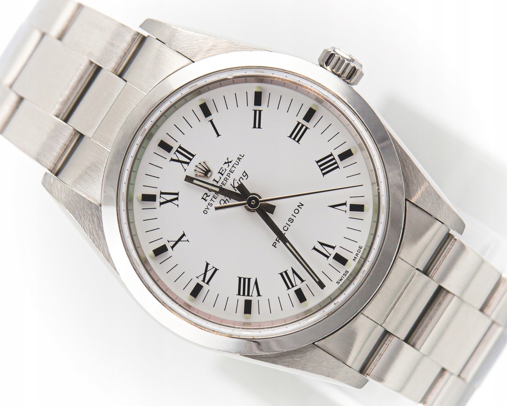 ROLEX AIR KING PRECISION WHITE DIAL REF.14000M