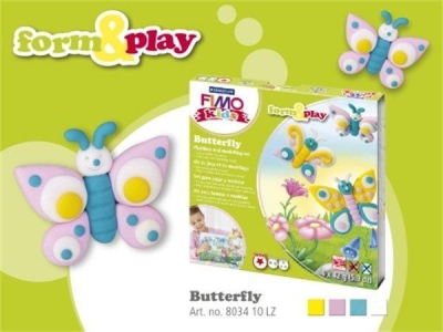 Zestaw FIMO Kids&Play 4x42g motyle