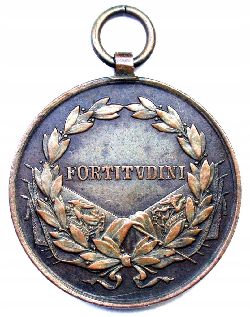 Купить Медаль Fortitudini Carolus Rex, коричневая, КРАСИВАЯ!!: отзывы, фото, характеристики в интерне-магазине Aredi.ru