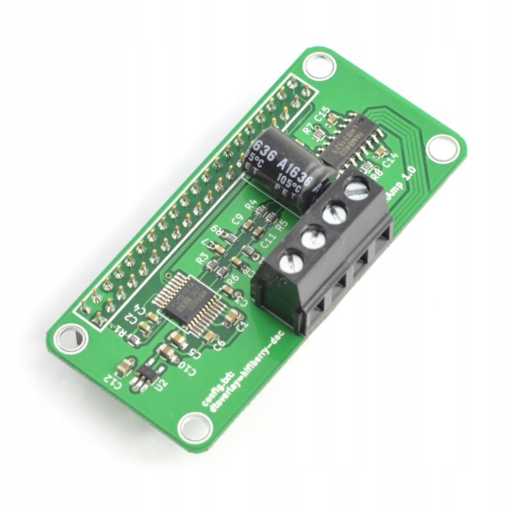 HiFiBerry MiniAmp wzmacniacz klasy D 3W do RPi