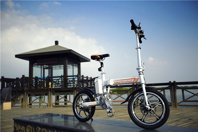Купить Складной электрический велосипед Airwheel R5: отзывы, фото, характеристики в интерне-магазине Aredi.ru