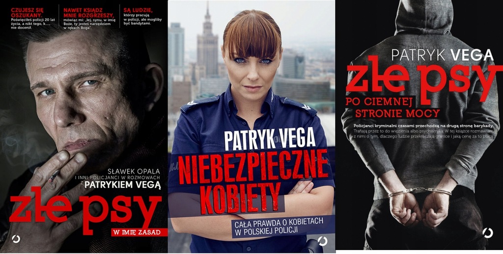Patryk Vega Pakiet Zle Psy 2 Niebezpieczne Kobiety 7677849269 Oficjalne Archiwum Allegro
