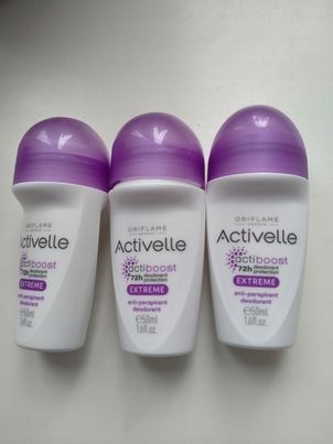 3 x Dezodorant antyperspiracyjny Activelle Extrem