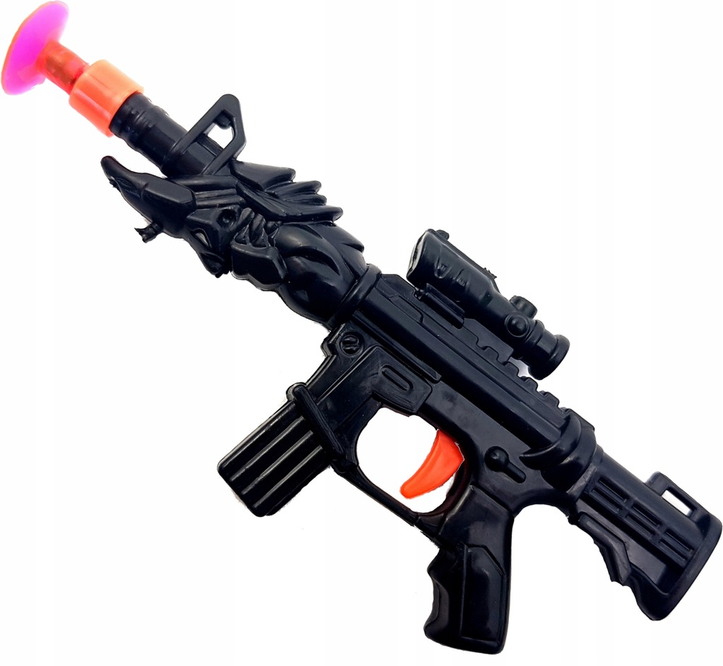 PISTOLET NA PRZYSSAWKI BROŃ - KARABIN NA STRZAŁKI