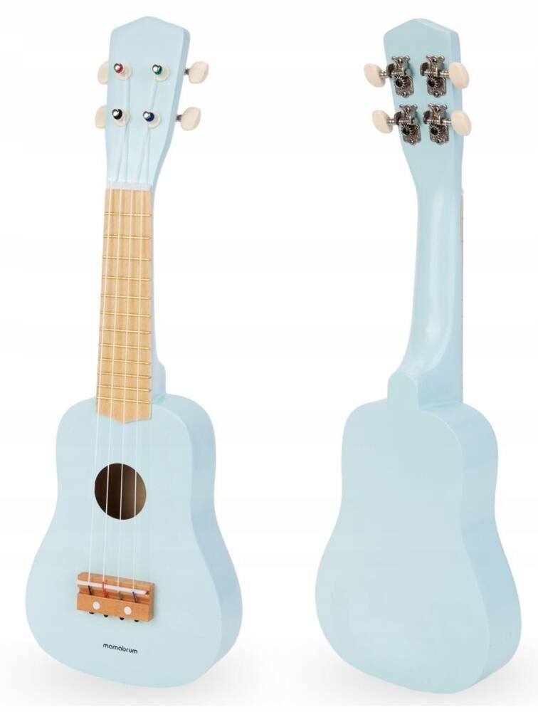 Drewniana Gitara UKULELE Dla Dziecka 4 Struny