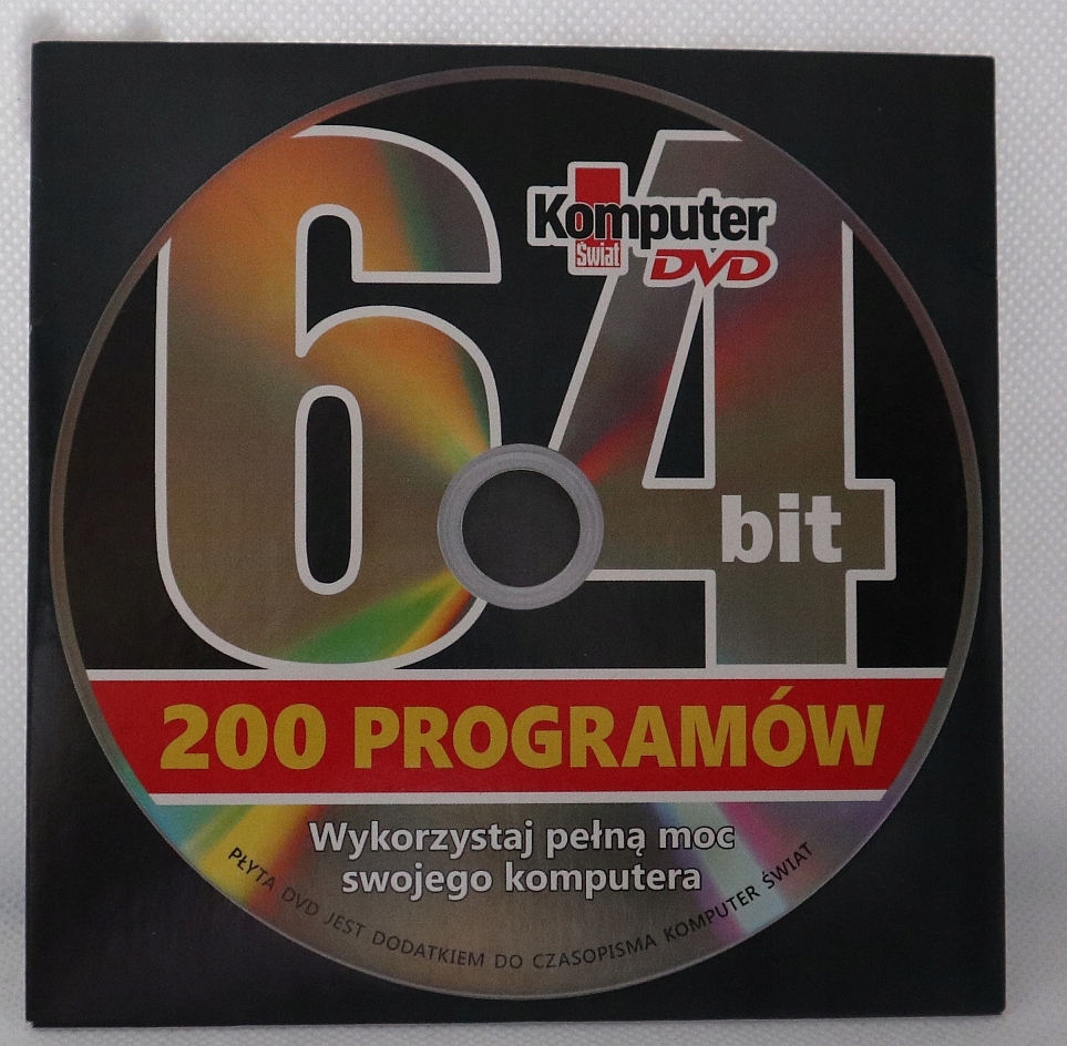 DVD 64 bit 200 programów - Komputer Świat ?/?