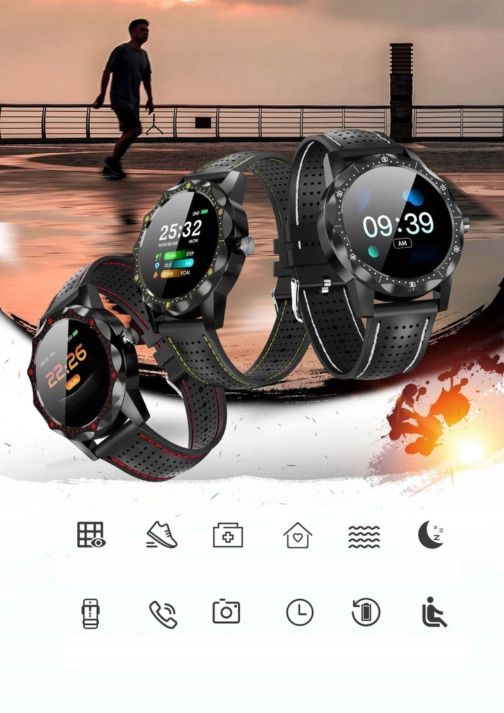 Купить Часы SMARTWATCH SMARTBAND Монитор сердечного ритма Шагомер: отзывы, фото, характеристики в интерне-магазине Aredi.ru