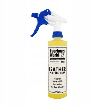 Poorboy's World Leather Air Freshener Zapach Skóry