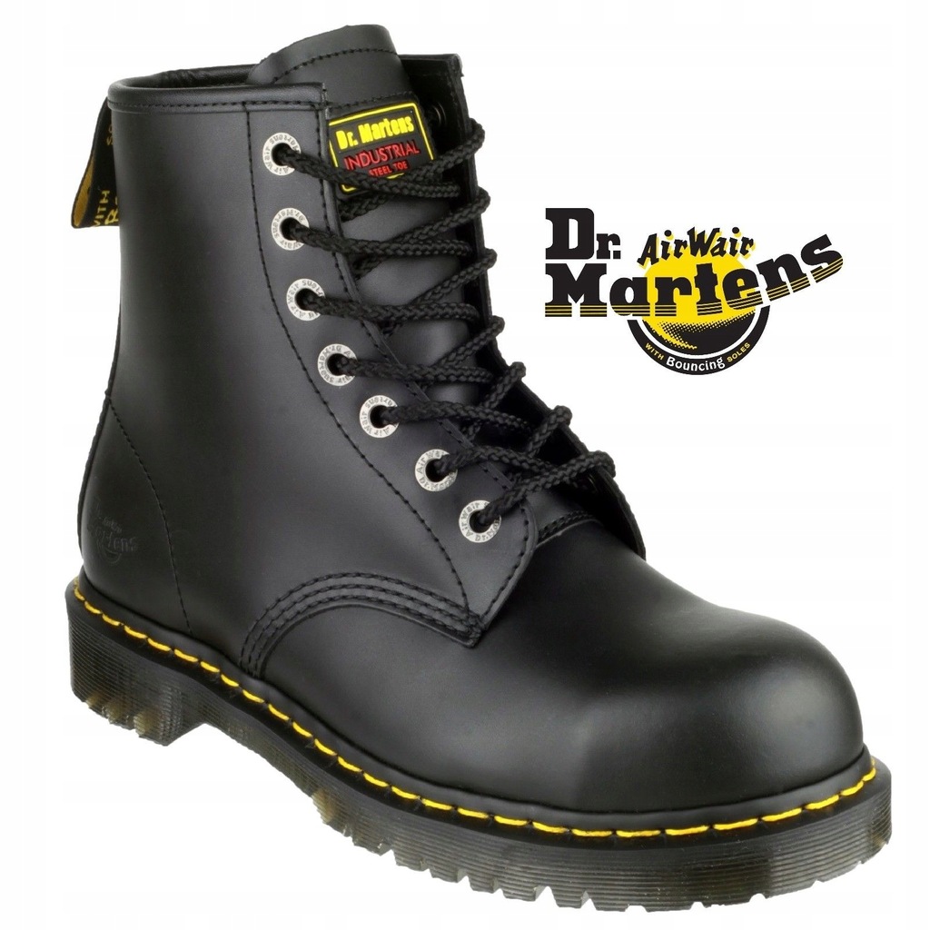 Buty Dr Martens z blachą Industrial Stell 42