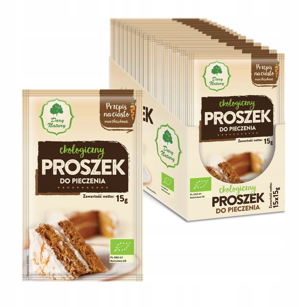 Proszek do pieczenia BIO Dary Natury 15g