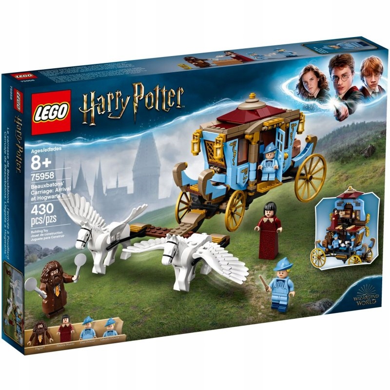 Lego Powóz: przyjazd do Hogwartu 75958