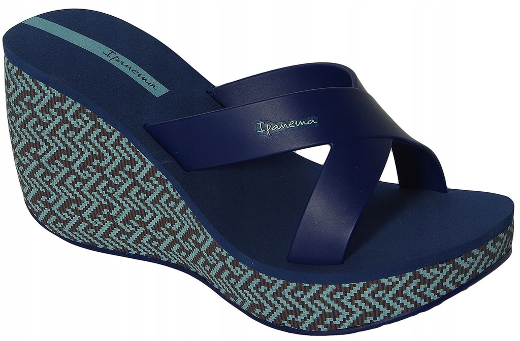 Ipanema Lipstick Straps IV klapki Fem blue 39