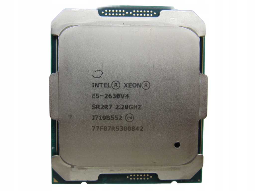 Intel XEON E5-2630 V4 (10x2,2GHz) Turbo 3,1GHz