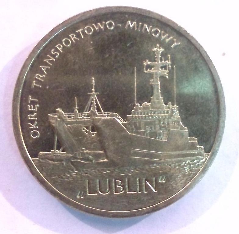 2zł Obiegowa moneta kolekcjonerska "LUBLIN"