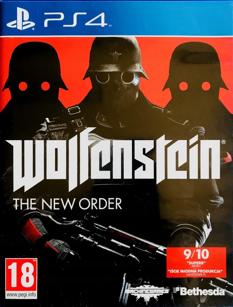 Wolfenstein ps4 playstation 4