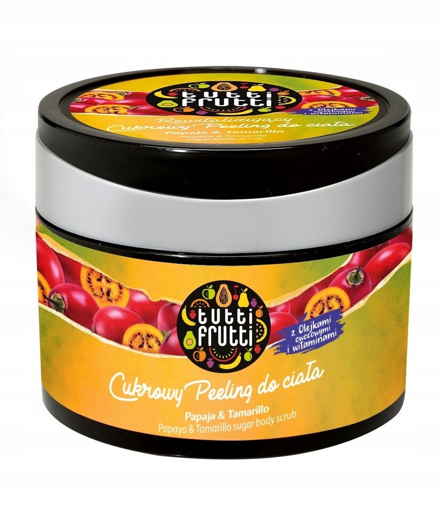 Farmona Tutti Frutti Peeling do ciała cukrowy Papa