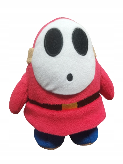 Shy Guy unikatowa mała maskotka Nintendo Super Mario Bros 14cm