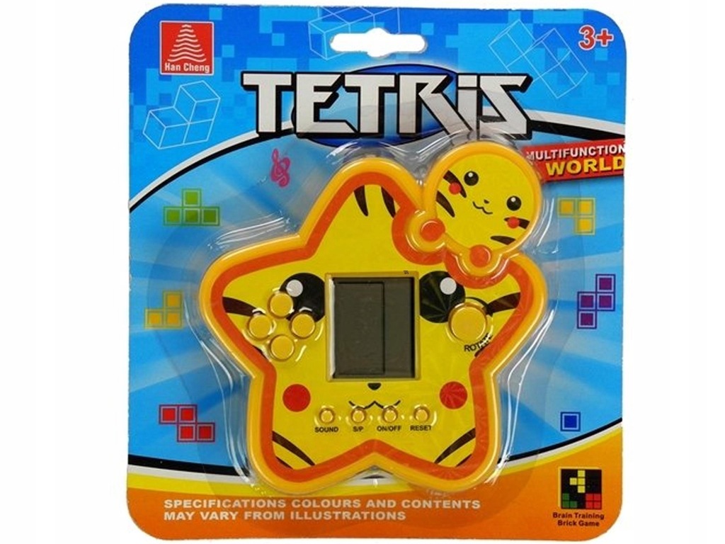 Купить ЭЛЕКТРОННАЯ ИГРА TETRIS STAR YELLOW: отзывы, фото и ...
