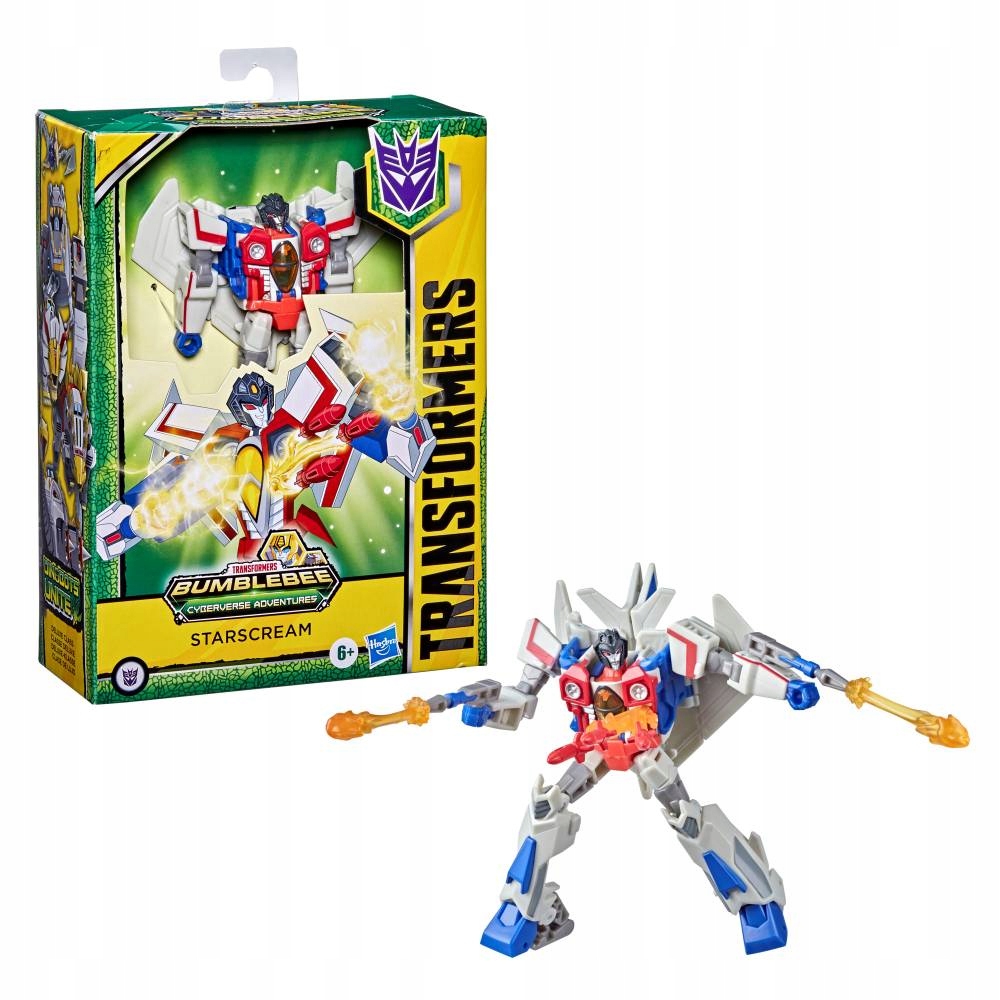 TRANSFORMERS CYBERVERSE Seria Deluxe STARSCREAM 11431815128