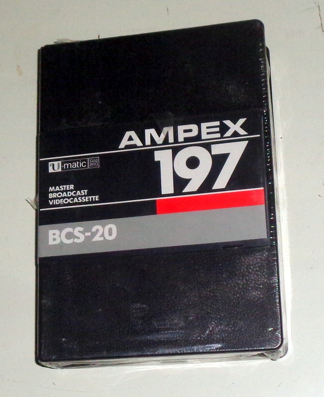 AMPEX BCS 20 kaseta U-MATIC S - nieużywana .