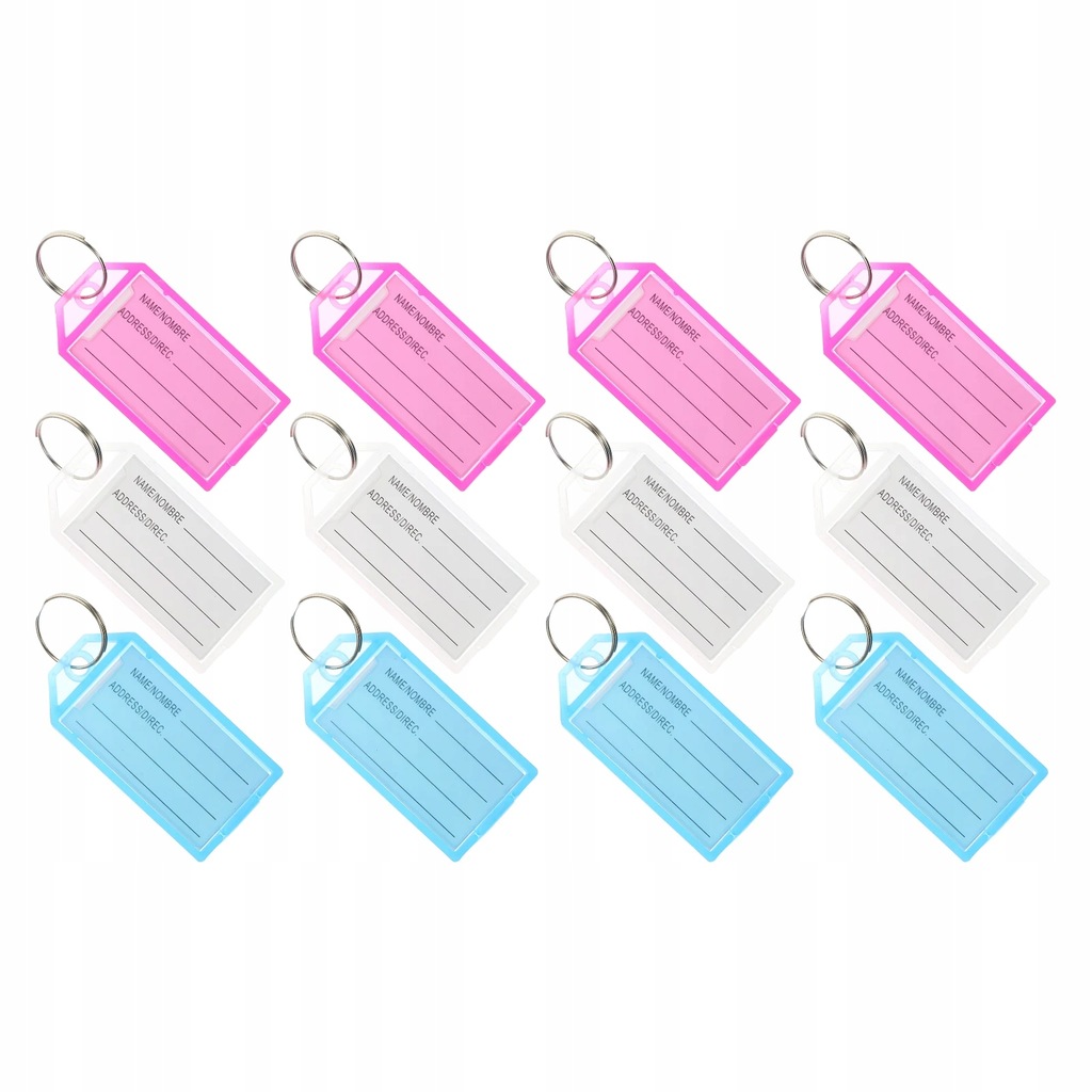 Key Labels Ring Classification Plate Car 30 Pcs - 14170073829 ...