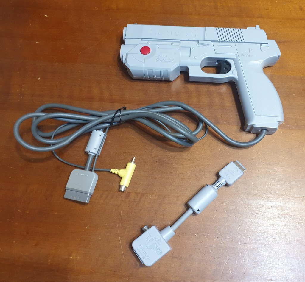 Pistolet PSX G-Con45 NAMCO PSone PS2 ADAPTER!