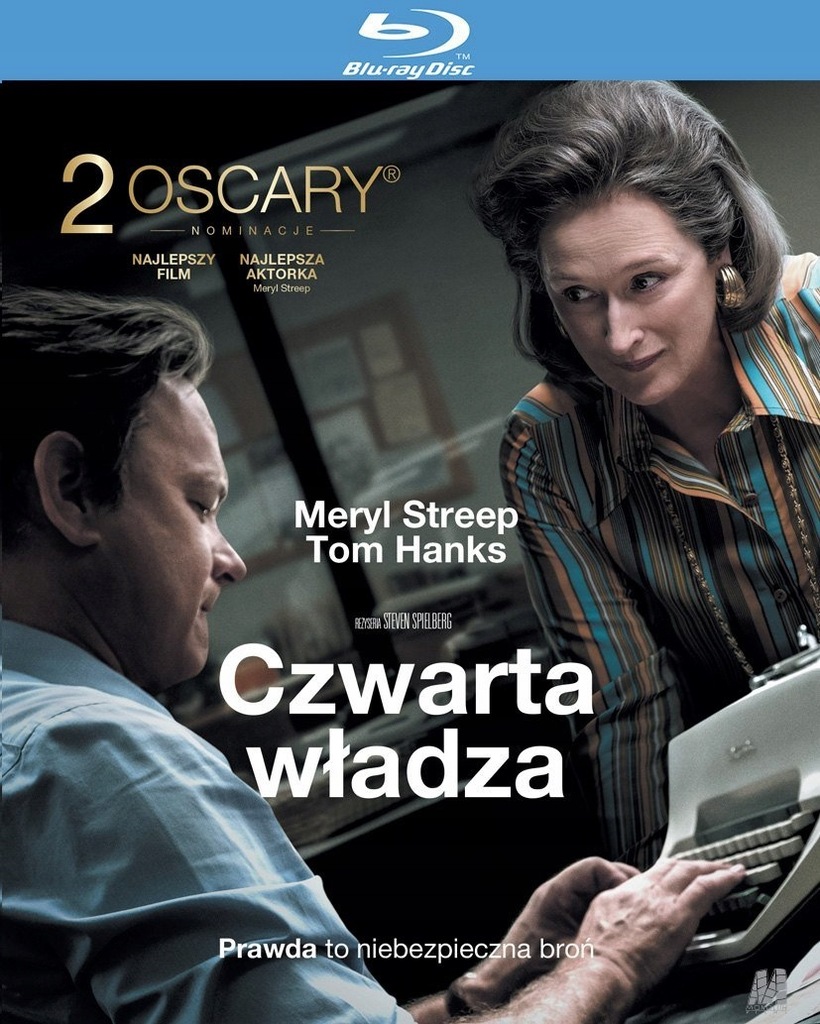 CZWARTA WŁADZA BLU-RAY FOLIA T. Hanks M. Streep