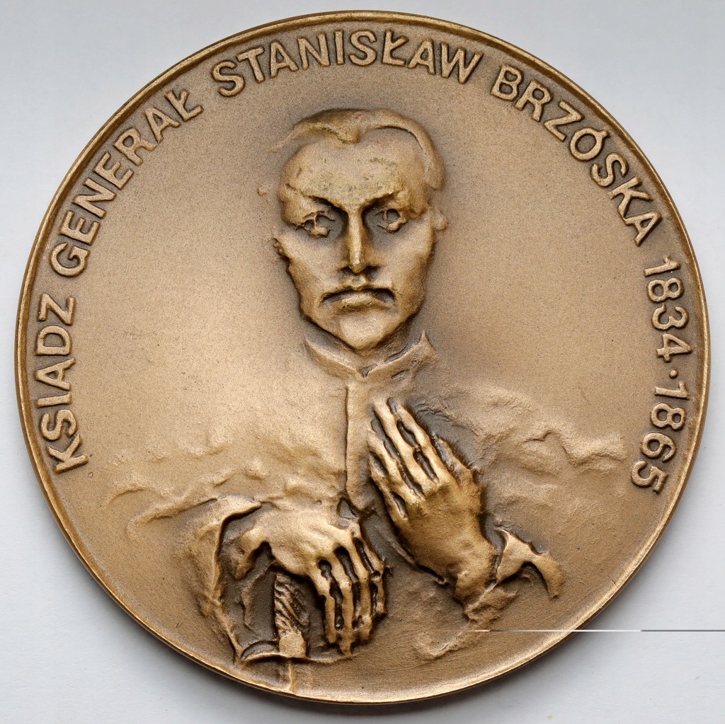 9821. Medal, Ksiądz generał Stanisław Brzóska