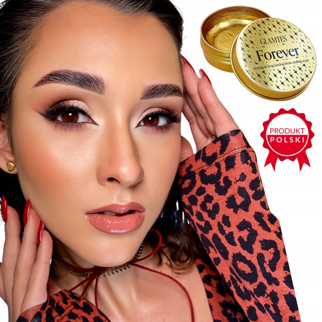 Mocne Mydło do Stylizacji Brwi GLAMTES Forever Soap 30 ml g Utrwalające