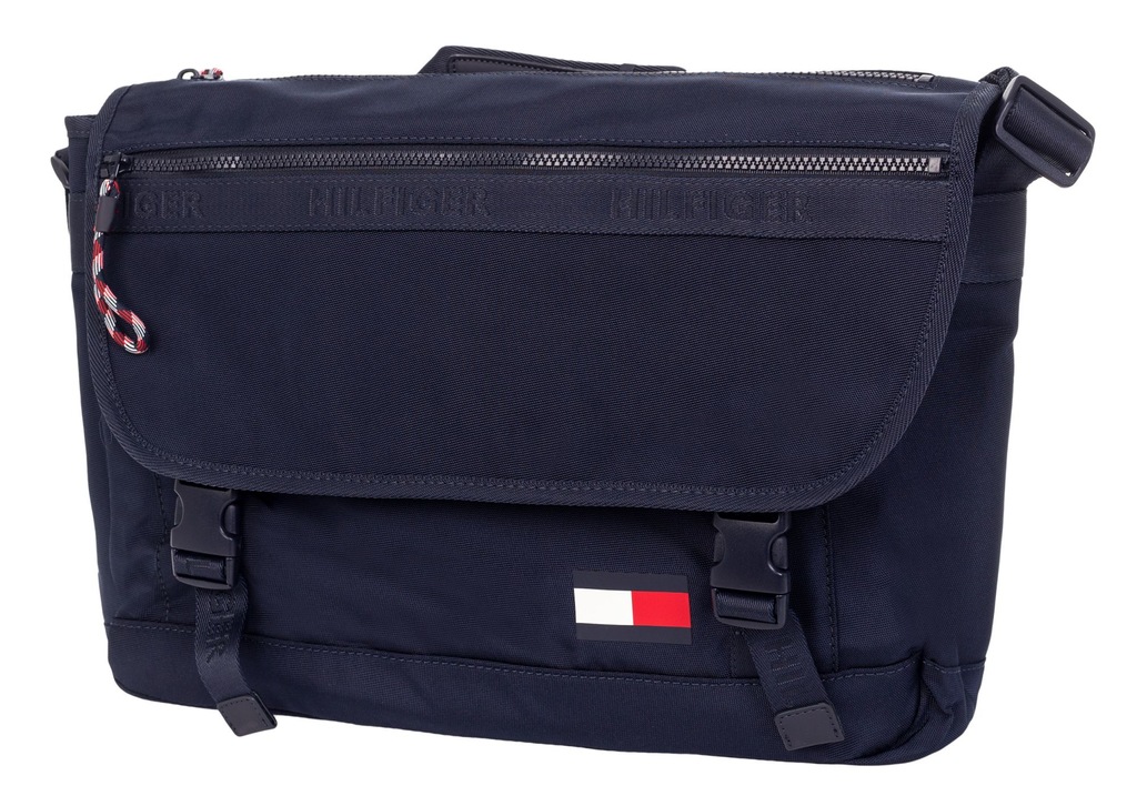 TOMMY HILFIGER TORBA DO PRACY MESSENGER NAVY