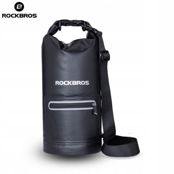 Torba Worek RockBros nieprzemakalny 24L czarny