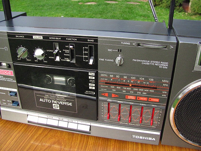 Radiomagnetofon radioodtwarzacz TOSHIBA RT-SX4 - 7687129475