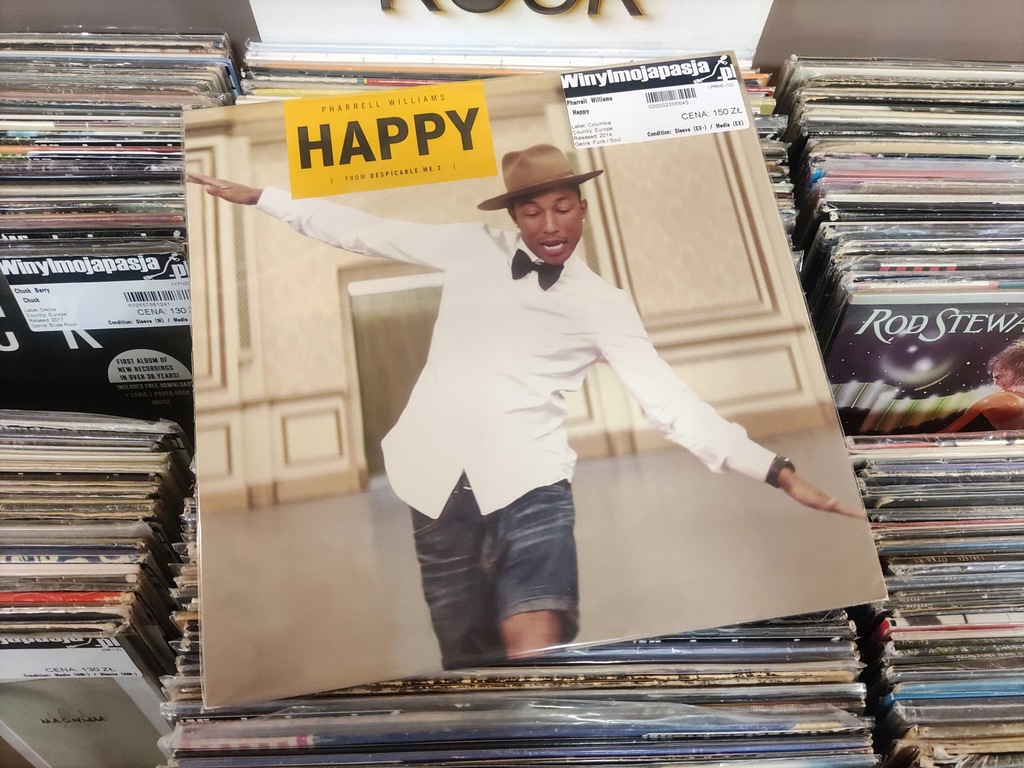 Pharrell Williams – Happy - 12" Single, EU 2014 r.
