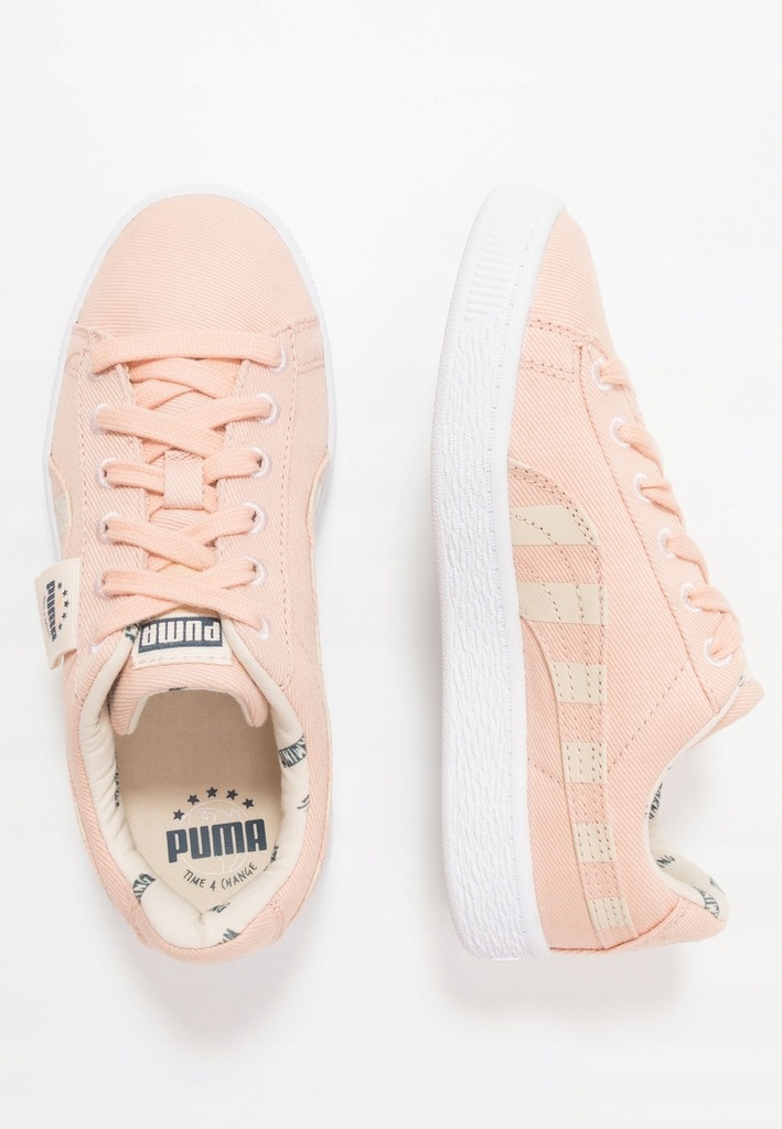 PUMA BASKET CANAVAS TRAMPKI DZIEWCZĘCE 35 BYB