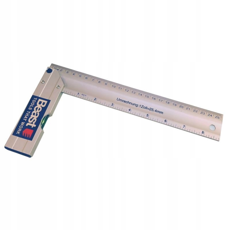 KĄTOWNIK STOLARSKI 250 MM ALUMINIUM