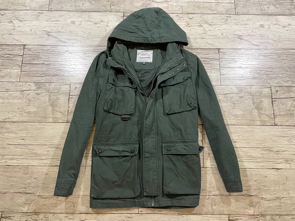 GEORGE CASUAL Kurtka M ska KATANA PARKA cotton XL 11470651291 oficjalne archiwum Allegro