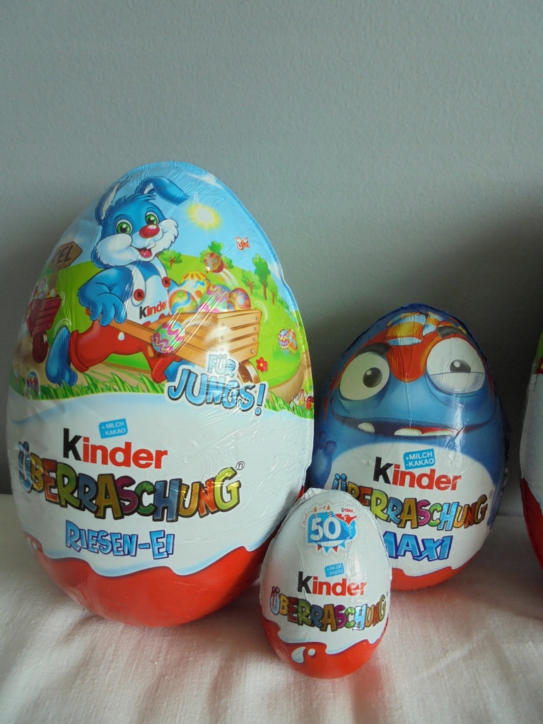 !! KINDER NIESPODZIANKA 220g - MEGA - Z NIEMIEC !!