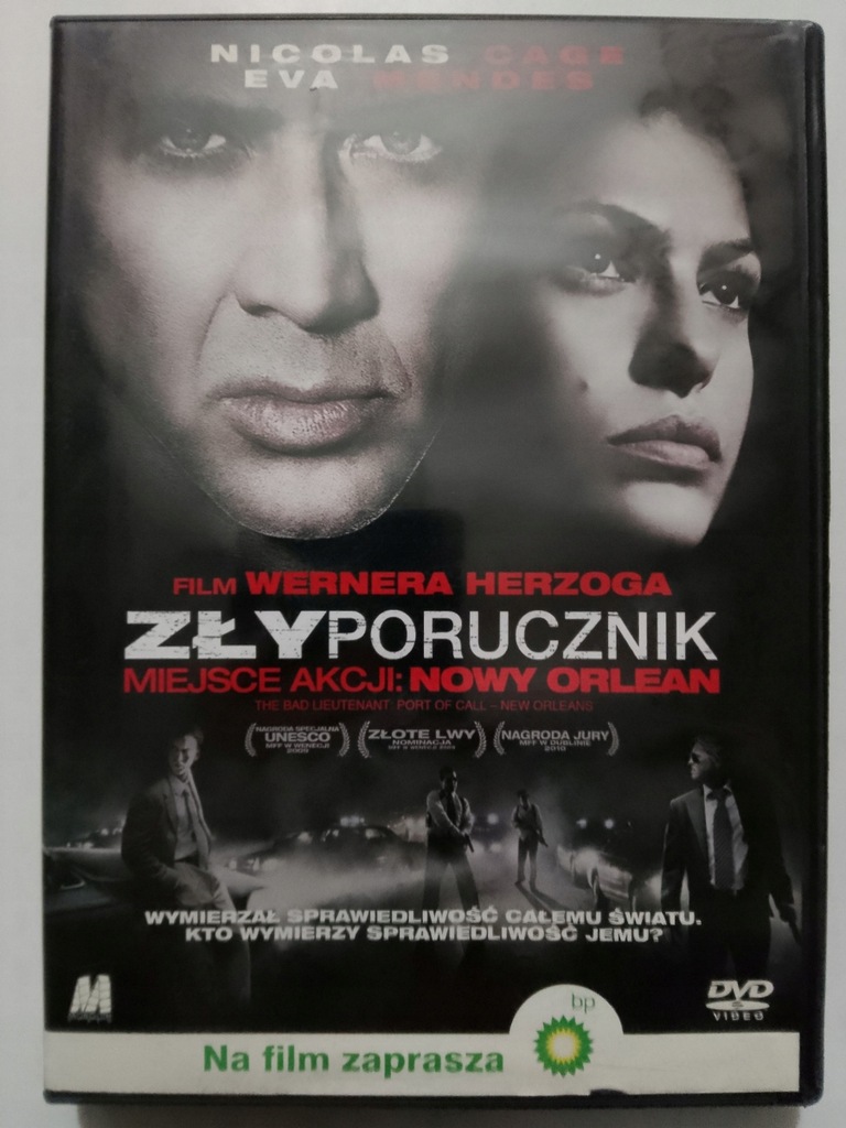 DVD. ZŁY PORUCZNIK. FILM WERNERA HERZOGA