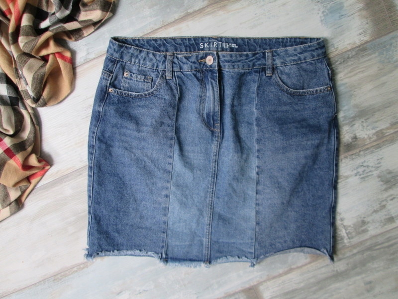 ESPRIT__ DZINSOWA jeans spódnica - 42 SKIRT XL