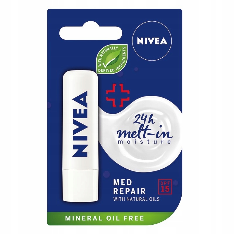 Nivea Pomadka ochronna Med Repair 4,8g