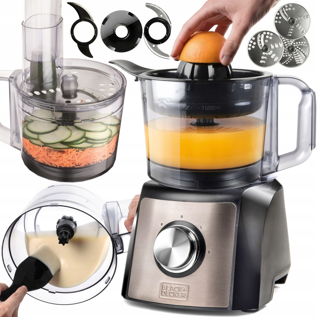 WIELOFUNKCYJNY ROBOT KUCHENNY BLENDER MALAKSER XXL