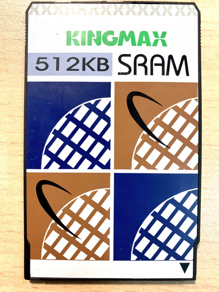 Karta SRAM Kingmax 512 KB nowa bateria