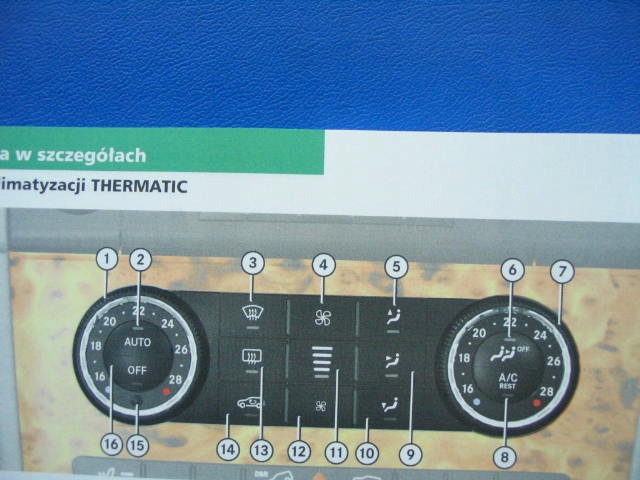 MERCEDES W164 Polska instrukcja M KLASA ML 0508