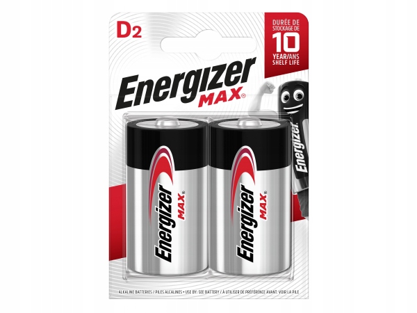 ENERGIZER MAX D LR20 - zestaw niekompletny