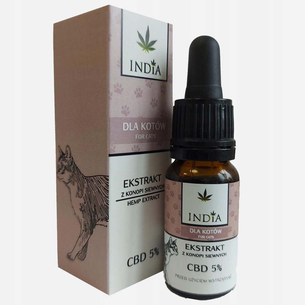 Ekstrakt CBD 5% dla kotów 10 ml